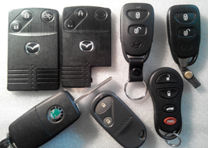 Ключи Mazda, Skoda, Honda